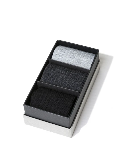 Boxy 3 páry - pánské vlněné ponožky 175 Boxy 3 páry - pánské vlněné ponožky 175