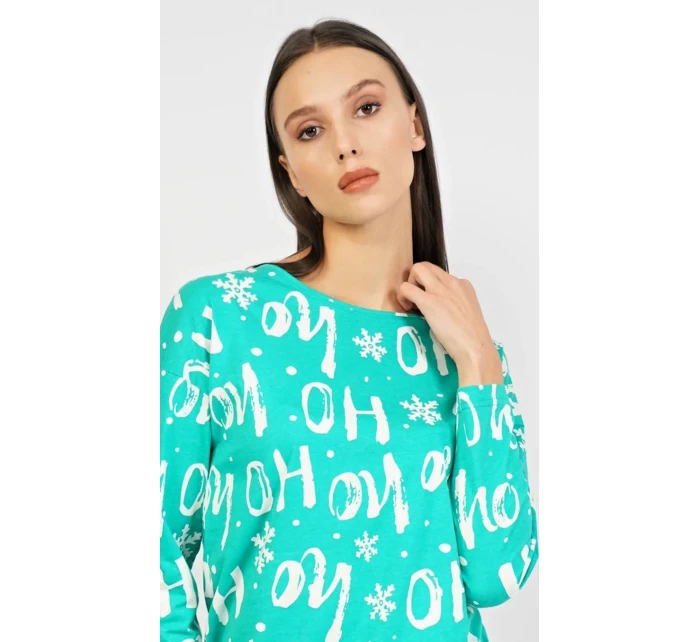 Dámské pyžamo dlouhé Santa