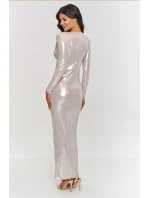 Dlouhé šaty  model 209575 Makadamia