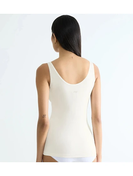 sloggi GO Daily Cotton Tank top - WHITE - SLOGGI WHITE - SLOGGI