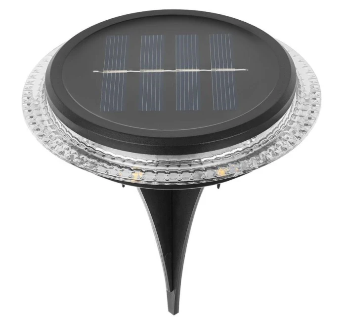 SOLÁRNÍ DISKOVÉ LAMPY PRO MONTÁŽ NA ZEM NEBO NA ZEĎ 2KS SOLÁRNÍ DISKOVÉ LAMPY PRO MONTÁŽ NA ZEM NEBO NA ZEĎ 2KS