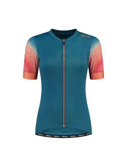 Rogelli dámský dres WAVES blue-coral L