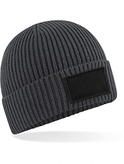 Beechfield B 442R Čepice Patch "Fashion" 53.442R graphite grey/black