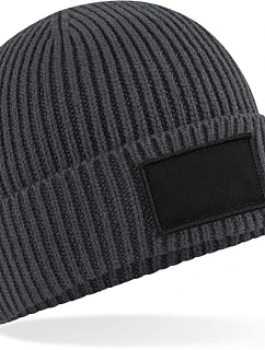 Beechfield B 442R Čepice Patch "Fashion" 53.442R graphite grey/black
