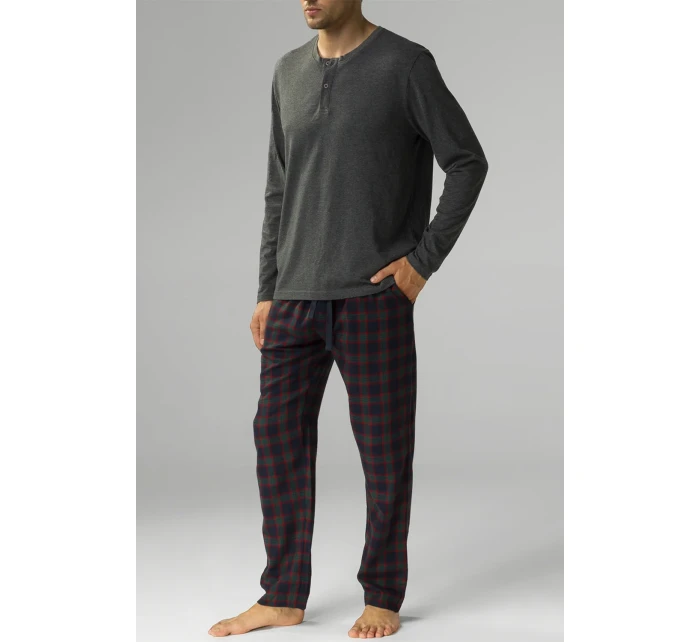 Atlantic NMP-375 barva: šedá melanžová/šedá/červená Atlantic NMP-375 barva: šedá melanžová/šedá/červená