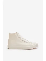 Dámské Zateplené Tenisky Z Eko Kůže Bílé Big Star model 21669546 - Big Star Shoes Dámské Zateplené Tenisky Z Eko Kůže Bílé Big Star model 21669546 - Big Star Shoes