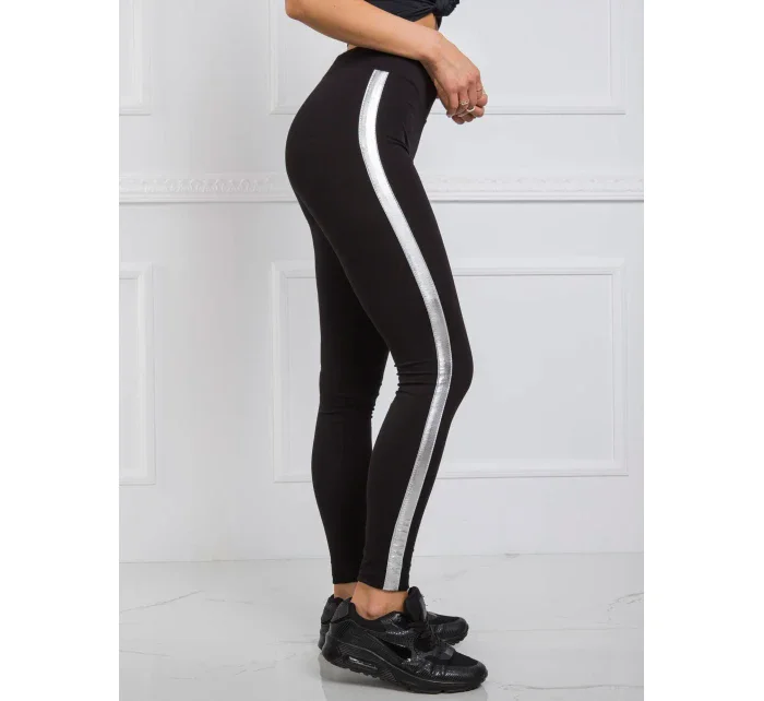 Legíny RV LG R4766.06 černá a stříbrná