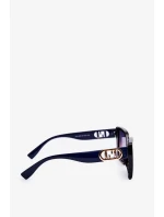 Dámské sluneční brýle s ozdobnými detaily UV400 tmavě modrá Dámské sluneční brýle s ozdobnými detaily UV400 tmavě modrá