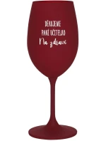 DĚKUJEME PANÍ UČITELKO - NA ZDRAVÍ - bordo sklenice na víno 350 ml DĚKUJEME PANÍ UČITELKO - NA ZDRAVÍ - bordo sklenice na víno 350 ml