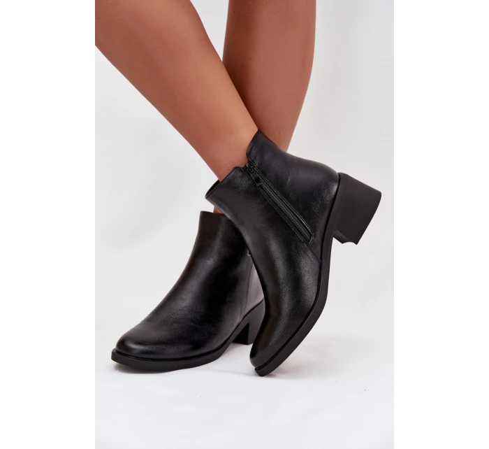 Boty na podpatku model 222522 Step in style Boty na podpatku model 222522 Step in style