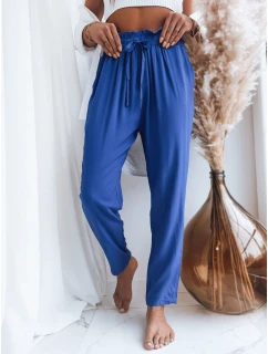 Dámské látkové kalhoty ADELIS cornflower FashionStreet UY1537