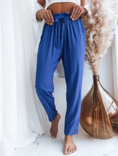 Dámské látkové kalhoty ADELIS cornflower FashionStreet UY1537