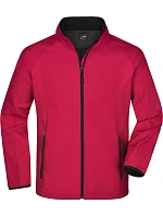 JN Pánská 2vrstvá promo softshellová bunda 02. red/black model 22530164 - Daiber