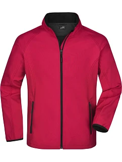 JN Pánská 2vrstvá promo softshellová bunda 02. red/black model 22530164 - Daiber