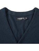 Pánský pletený cardigan s výstřihem do V 11. black model 22476185 - Russell Athletic Pánský pletený cardigan s výstřihem do V 11. black model 22476185 - Russell Athletic