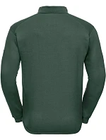 Pracovní mikina s límečkem 12. bottle green model 22476367 - Russell Athletic Pracovní mikina s límečkem 12. bottle green model 22476367 - Russell Athletic