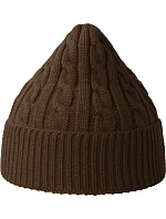 Claire Pletená čepice model 22552243 brown - Atlantis Headwear Claire Pletená čepice model 22552243 brown - Atlantis Headwear
