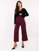 Spodnie IT SP model 21302554 bordowy - FPrice Spodnie IT SP model 21302554 bordowy - FPrice