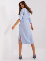 Sukienka LK SK 509342 1.51P jasny niebieski