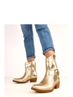 Boty na podpatku model 220574 Solea Boty na podpatku model 220574 Solea