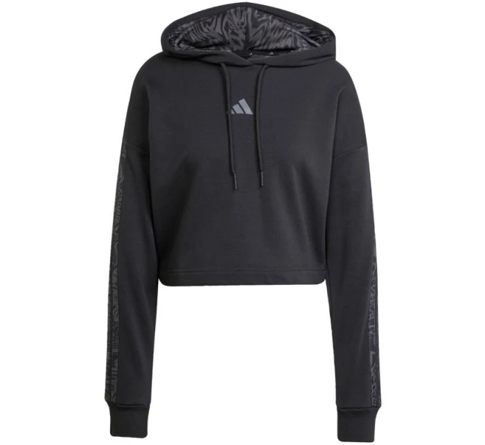 Mikina Essentials s potiskem 3 Stripes French Terry Hoodie W model 21011068 - ADIDAS