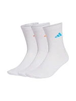 Linear Crew Cushioned Sportswear Crew C 3P ponožky bílé model 21892645 - ADIDAS