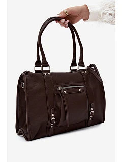 Velká kabelka z imitace kůže model 22220881 - Flora&Co
