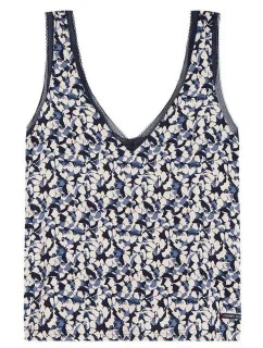 Cami Print Dámský top UW0UW01990-416 - Tommy Hilfiger