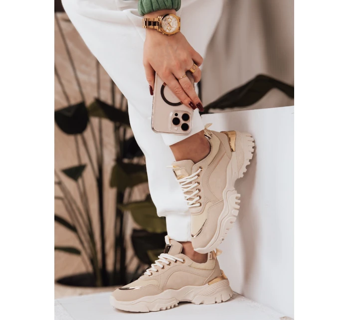 Dámské tenisky LIZZE beige FashionStreet ZY0457