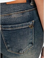 Dámské úzké džíny námořnická modř FashionStreet UY2825