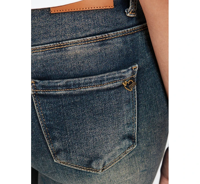 Dámské úzké džíny námořnická modř FashionStreet UY2825