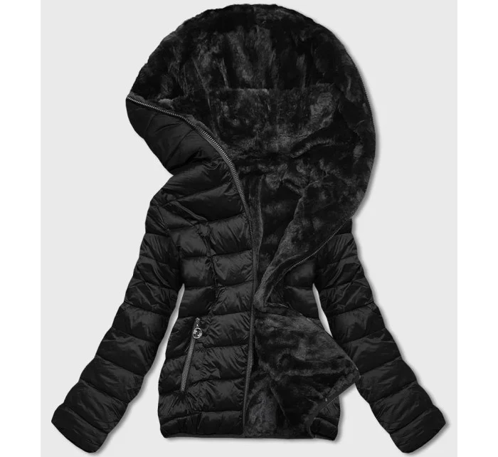 DWUSTRONNA KURTKA DAMSKA CZARNA model 21244152 - S'WEST