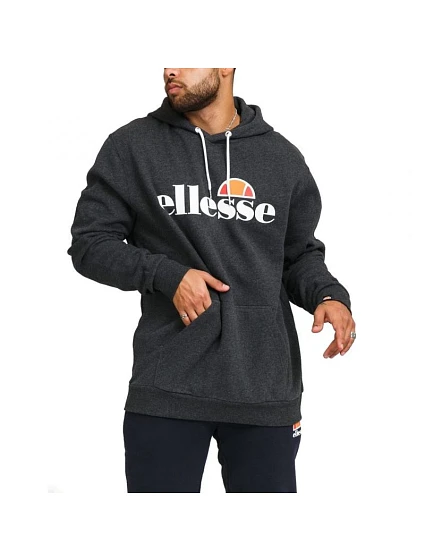 pánská šedá mikina s kapucí Hoody pánské model 21348485 - Ellesse pánská šedá mikina s kapucí Hoody pánské model 21348485 - Ellesse