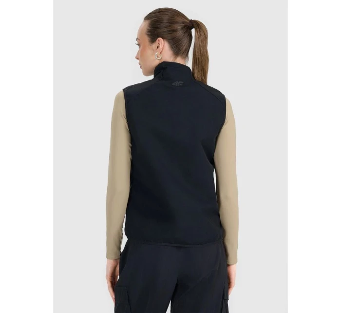 Dámské prošívané tričko bez rukávů 4F 4FWSS25TVJAF188-20S Dámské prošívané tričko bez rukávů 4F 4FWSS25TVJAF188-20S