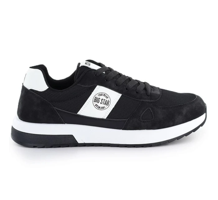 Pánská sportovní obuv Big Star TT174352 v černé barvě pro volný čas