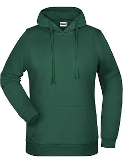 Daiber JN 795 Dámská mikina s kapucí 02.0795 dark green