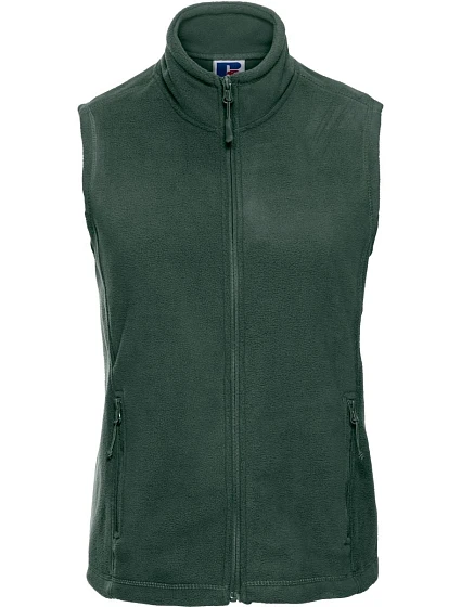 Russell Athletic 872F Dámská fleecová vesta 10.872F bottle green Russell Athletic 872F Dámská fleecová vesta 10.872F bottle green