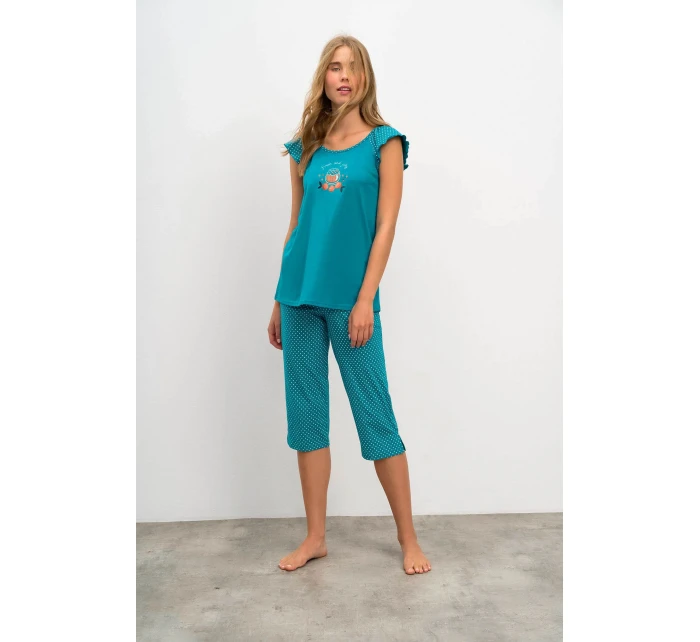 Vamp - Dvoudílné dámské pyžamo 16278 - Vamp