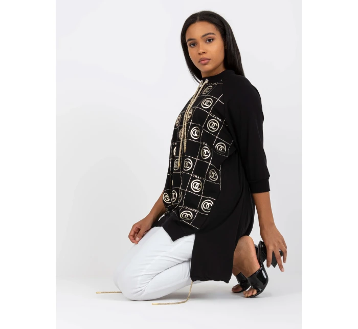 Šaty RV SK 7726.56P černá Šaty RV SK 7726.56P černá