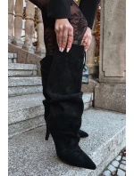 Kozačky na podpatku model 221154 Step in style Kozačky na podpatku model 221154 Step in style