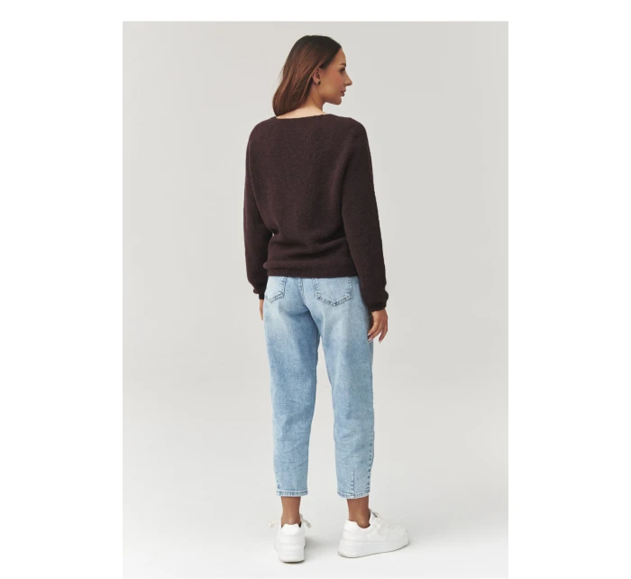 Svetr na zapínání  model 223259 Makadamia