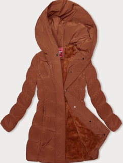 Zimní bunda v barvě s kapucí model 18910711 - LHD