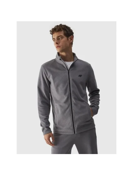 Fleecová mikina 4F M 4FWAW24TFLEM250-25S pánské Fleecová mikina 4F M 4FWAW24TFLEM250-25S pánské