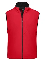 Daiber JN 136 Pánská 3-vrstvá softshellová vesta 02.0136 red