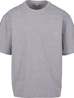 Build your Brand BY 391 Pánské těžké tričko "Loose Fit" 56.0391 heather grey