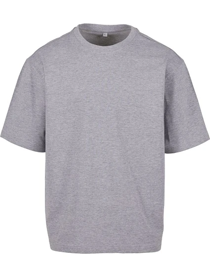 Build your Brand BY 391 Pánské těžké tričko "Loose Fit" 56.0391 heather grey Build your Brand BY 391 Pánské těžké tričko "Loose Fit" 56.0391 heather grey