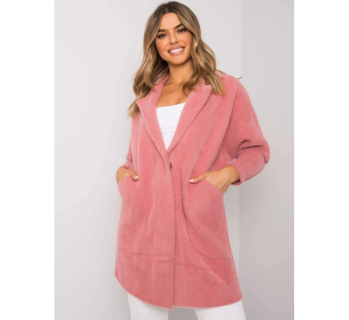 Dámský kabát MBM PL model 21416240 růžový - FPrice