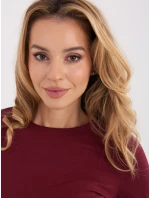 Bluzka WT BZ model 21875504 bordowy - FPrice
