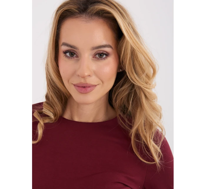 Bluzka WT BZ model 21875504 bordowy - FPrice