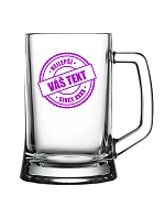 Personalizovaná pivní sklenice - nejlepší xx SINCE xx Personalizovaná pivní sklenice - nejlepší xx SINCE xx